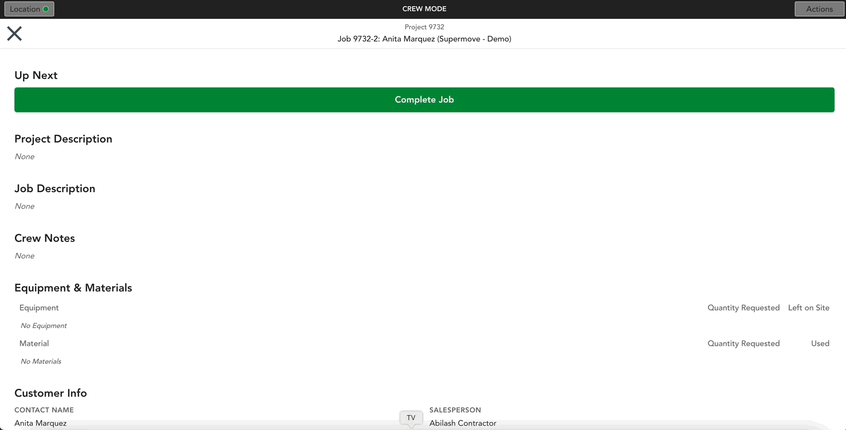 Photos on Crew App.gif